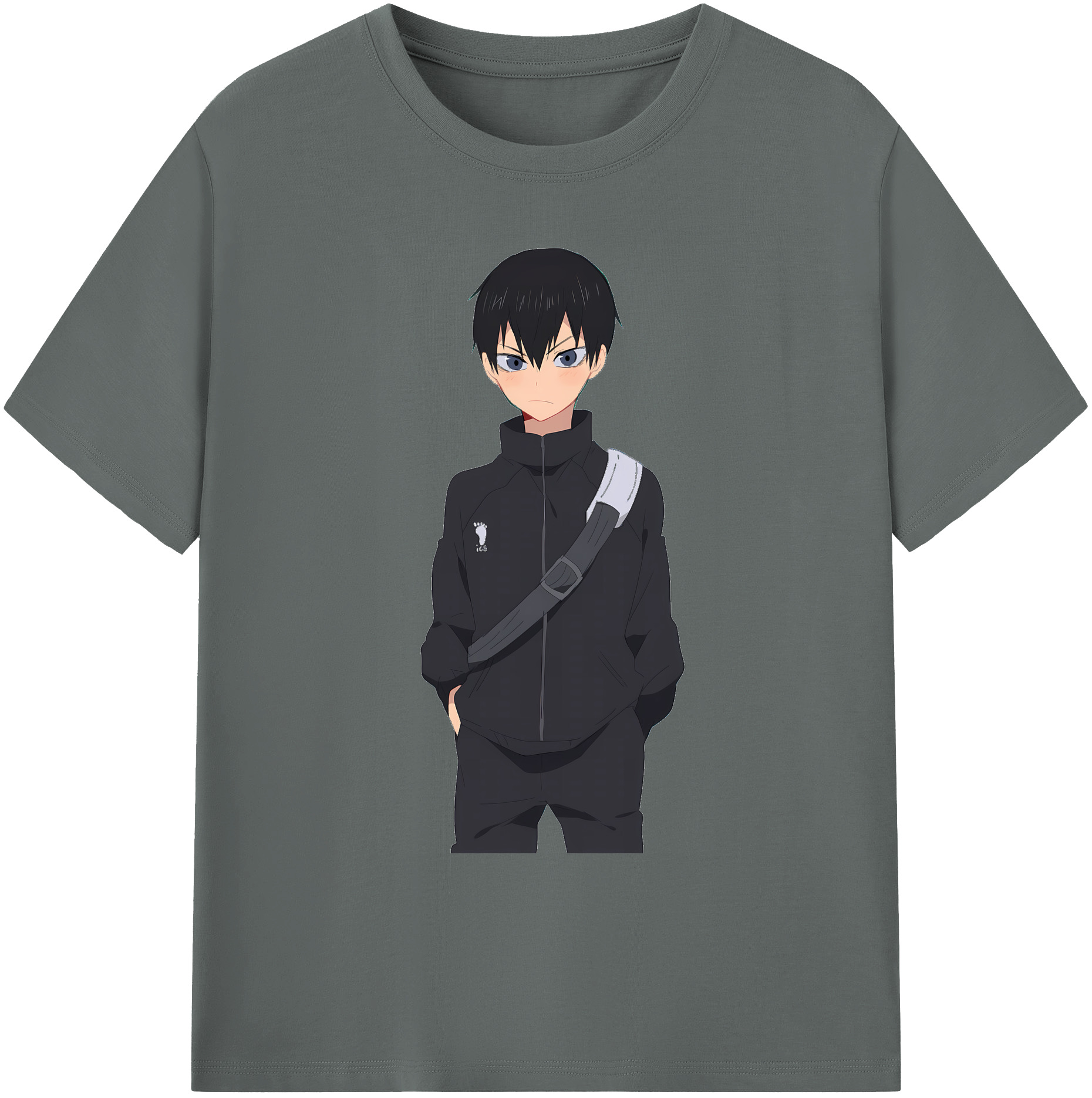 （画像用） ハイキュー!! Haikyu!! 綿100％ メンズ半袖Tシャツ｜肌触りやわらか＆通気性